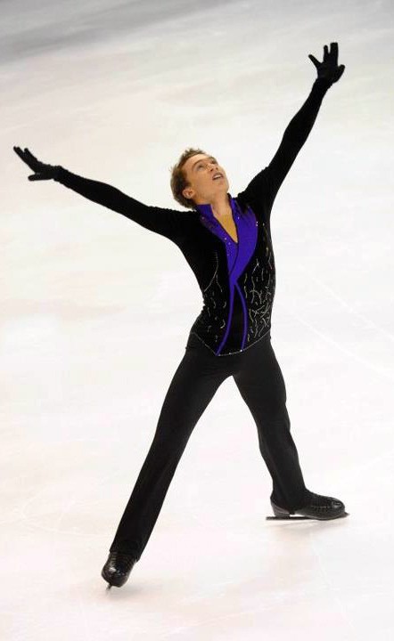 Bustamante, el patinador español mejor clasificado en el Junior Grand Prix 2012 - HIELO ESPAÑOL