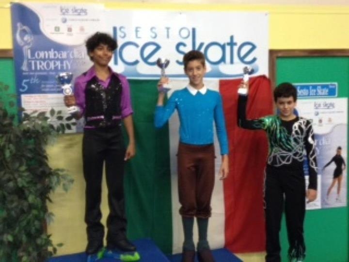 Los novice españoles conquistan tres medallas en Lombardía - HIELO ESPAÑOL