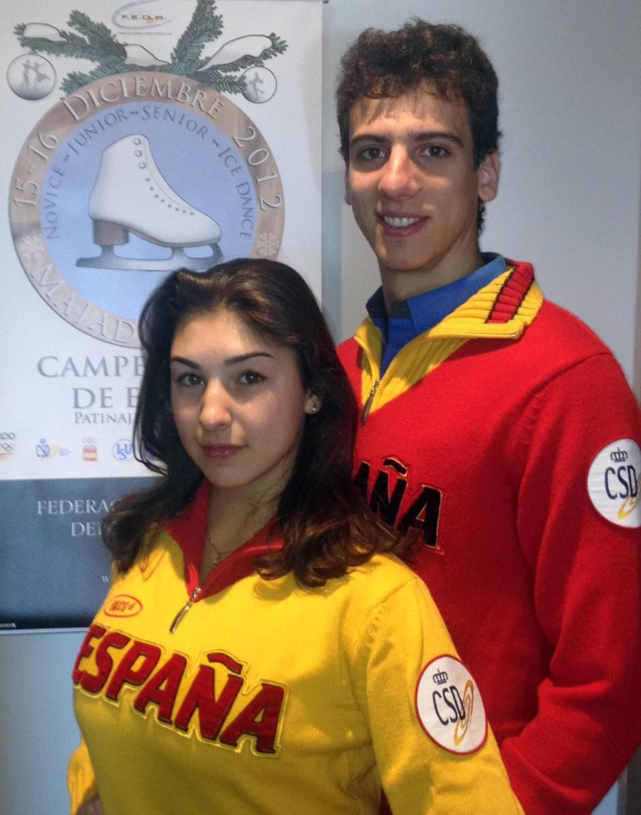 Veronika Grigorieva y Aritz Maestu podrían debutar en el Campeonato de Aragón - HIELO ESPAÑOL