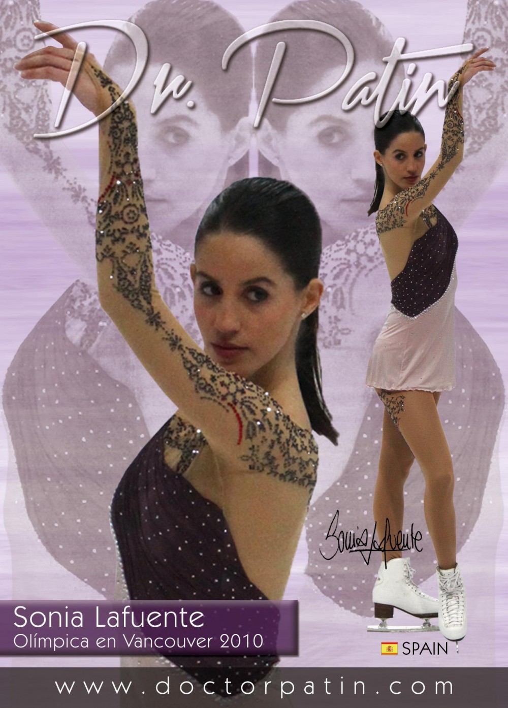 Sonia Lafuente será la imagen de Doctor Patín - HIELO ESPAÑOL
