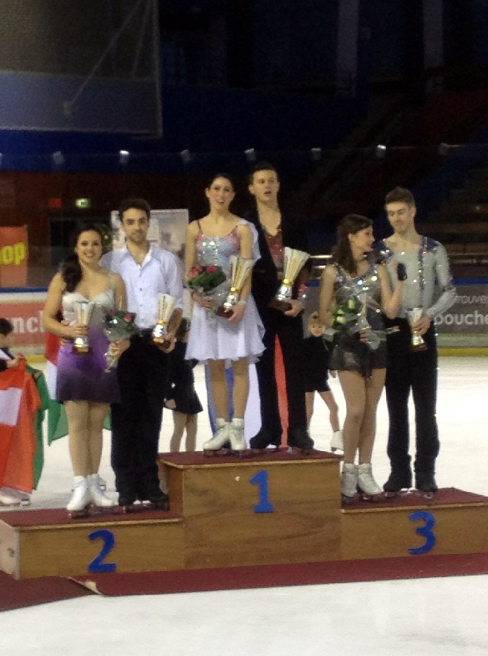 Hurtado y Díaz conquistan la plata en el Trofeo Internacional de Lyon - HIELO ESPAÑOL