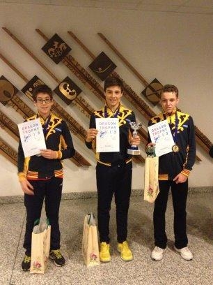 Triplete hispano en novice masculino dentro del Dragon Trophy - HIELO ESPAÑOL