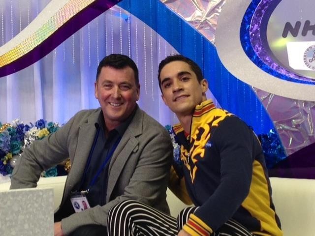 Un Javier Fernández en rodaje finaliza segundo tras el corto del NHK - HIELO ESPAÑOL