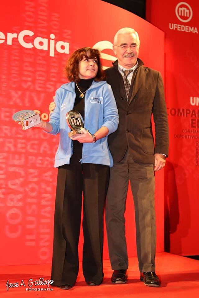 Sara Hurtado y Adría Díaz, premiados en la XIVª Gala del Deporte de UFEDEMA - HIELO ESPAÑOL