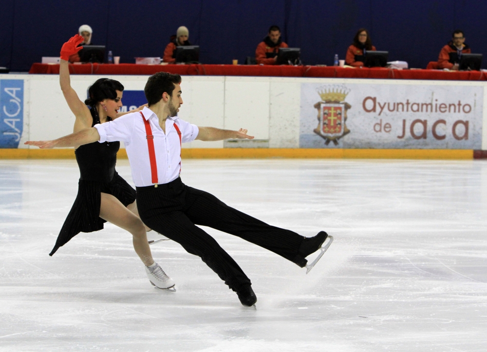 Emoción y buenos programas en la primera jornada del Campeonato de España - HIELO ESPAÑOL