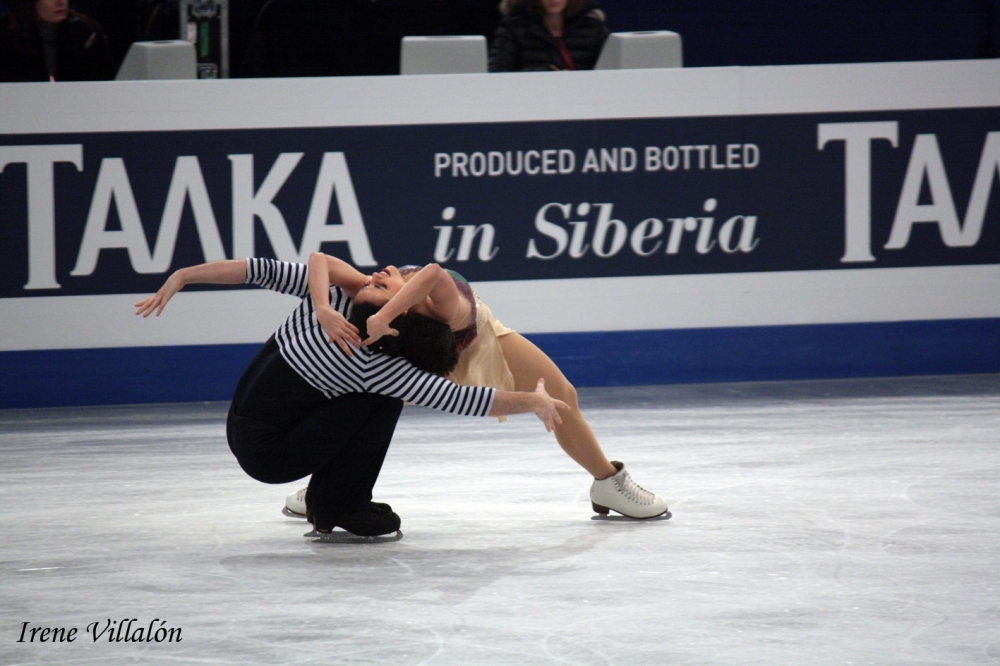 Hurtado y Díaz hacen historia al colocarse dentro del top diez europeo - HIELO ESPAÑOL