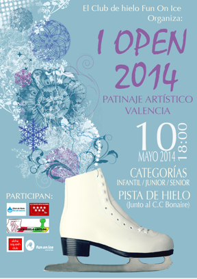 Fun On Ice organizará el I Open de Patinaje de Valencia - HIELO ESPAÑOL