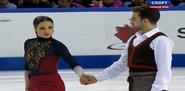 Hurtado y Díaz finalizan séptimos tras la danza corta del Skate Canada - HIELO ESPAÑOL