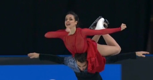 Hurtado y Díaz finalizan cuartos en el Bompard con marca personal en la libre - HIELO ESPAÑOL