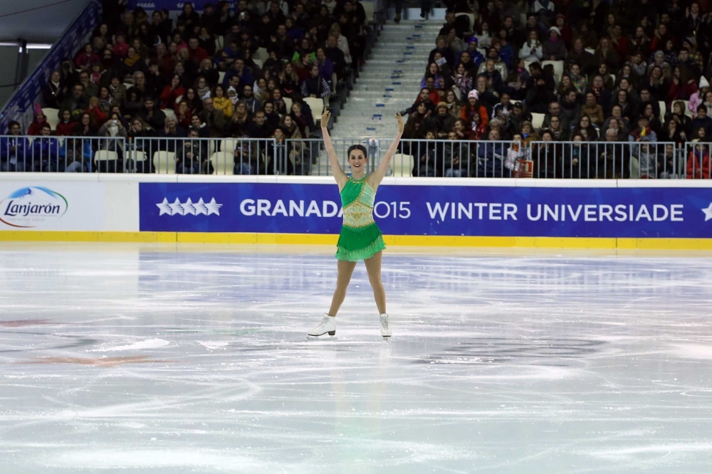 Sonia Lafuente, brillante pero sin mínima mundial en el corto de la Universiada - HIELO ESPAÑOL