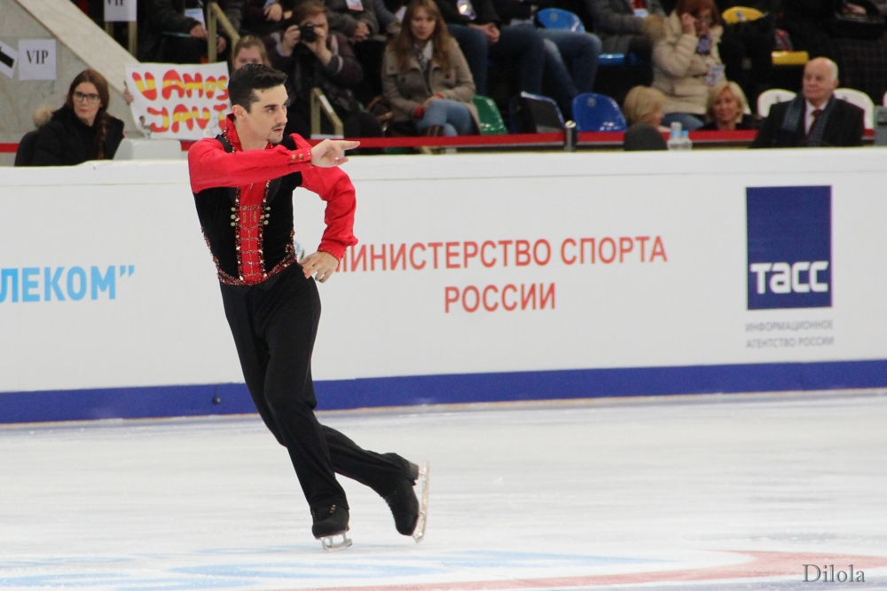 Fernández tira de experiencia para finalizar segundo tras el corto en Moscú - HIELO ESPAÑOL