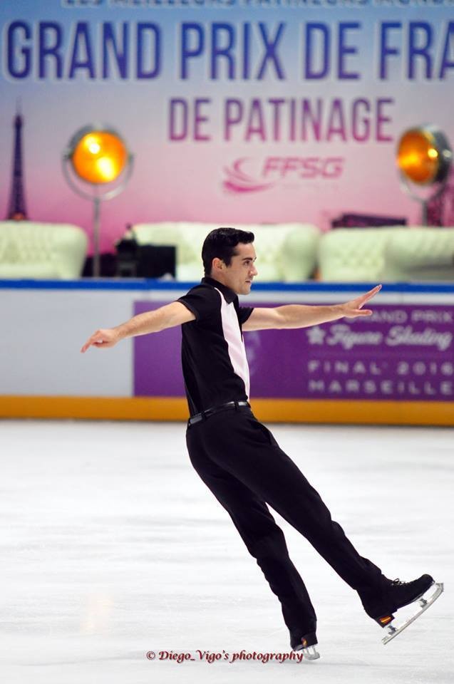 Javier Fernández lidera la carrera por el Grand Prix - HIELO ESPAÑOL