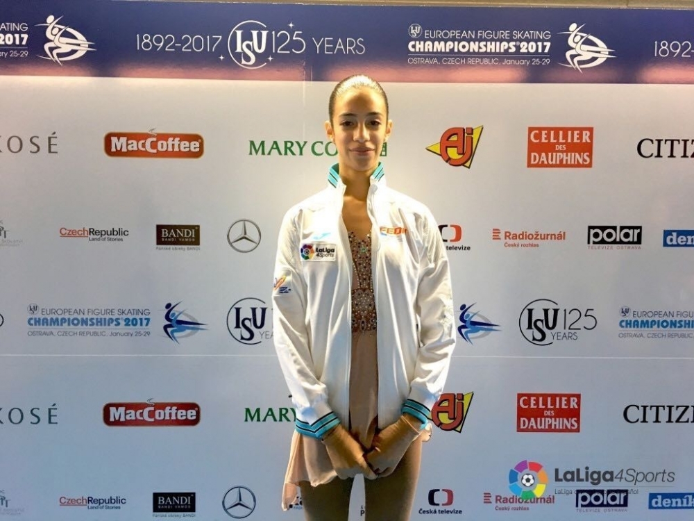 La falta de experiencia eclipsa el talento de Valentina Matos en su gran debut - HIELO ESPAÑOL