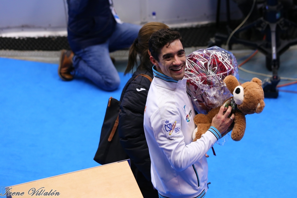 Javier Fernández bate el récord europeo apuntala el quinto oro continental - HIELO ESPAÑOL