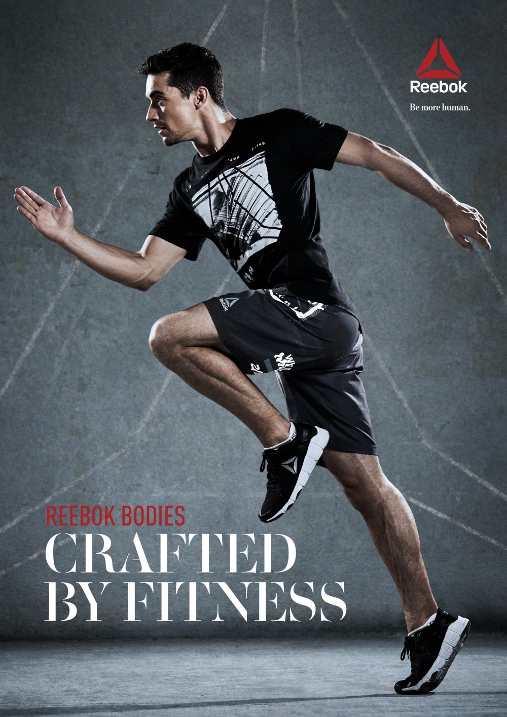 Javier Fernández, imagen de la nueva campaña de Reebok: 'Crafted by Fitness' - HIELO ESPAÑOL