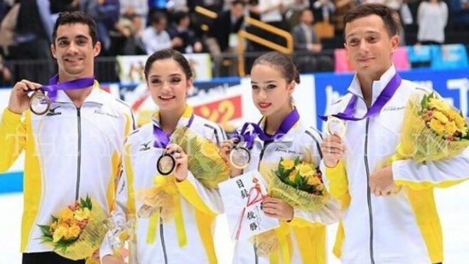 El equipo europeo capitaneado por Javier Fernández vence en el Japan Open - HIELO ESPAÑOL