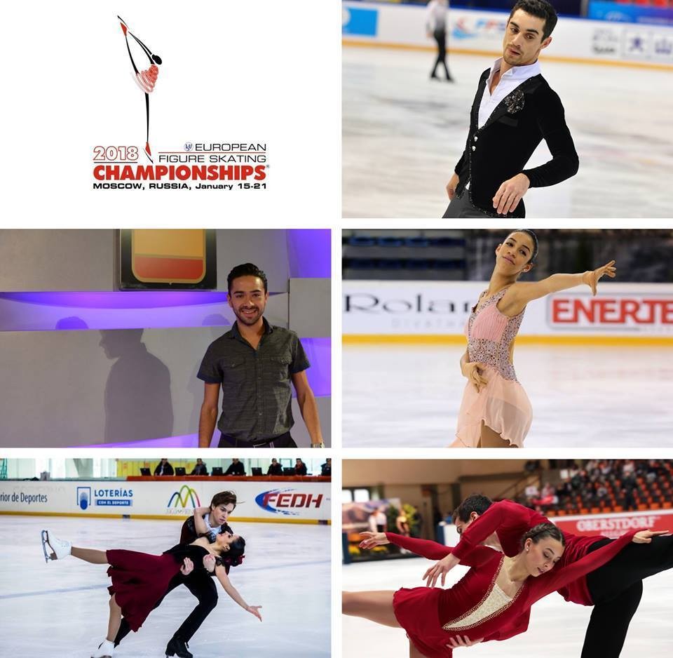 La selección española de patinaje artístico acude a su europeo más ambicioso - HIELO ESPAÑOL