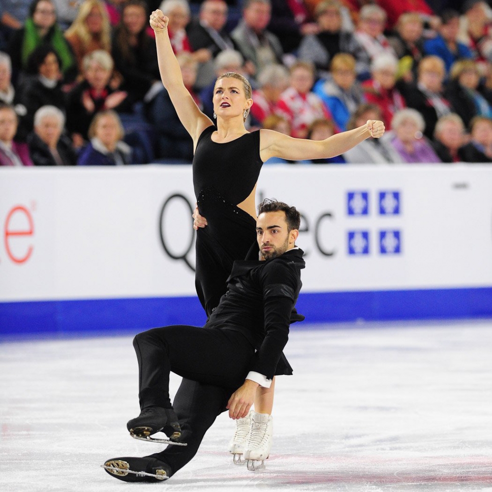 Smart & Díaz, en plazas de podio tras la danza rítmica del Skate Canada - HIELO ESPAÑOL