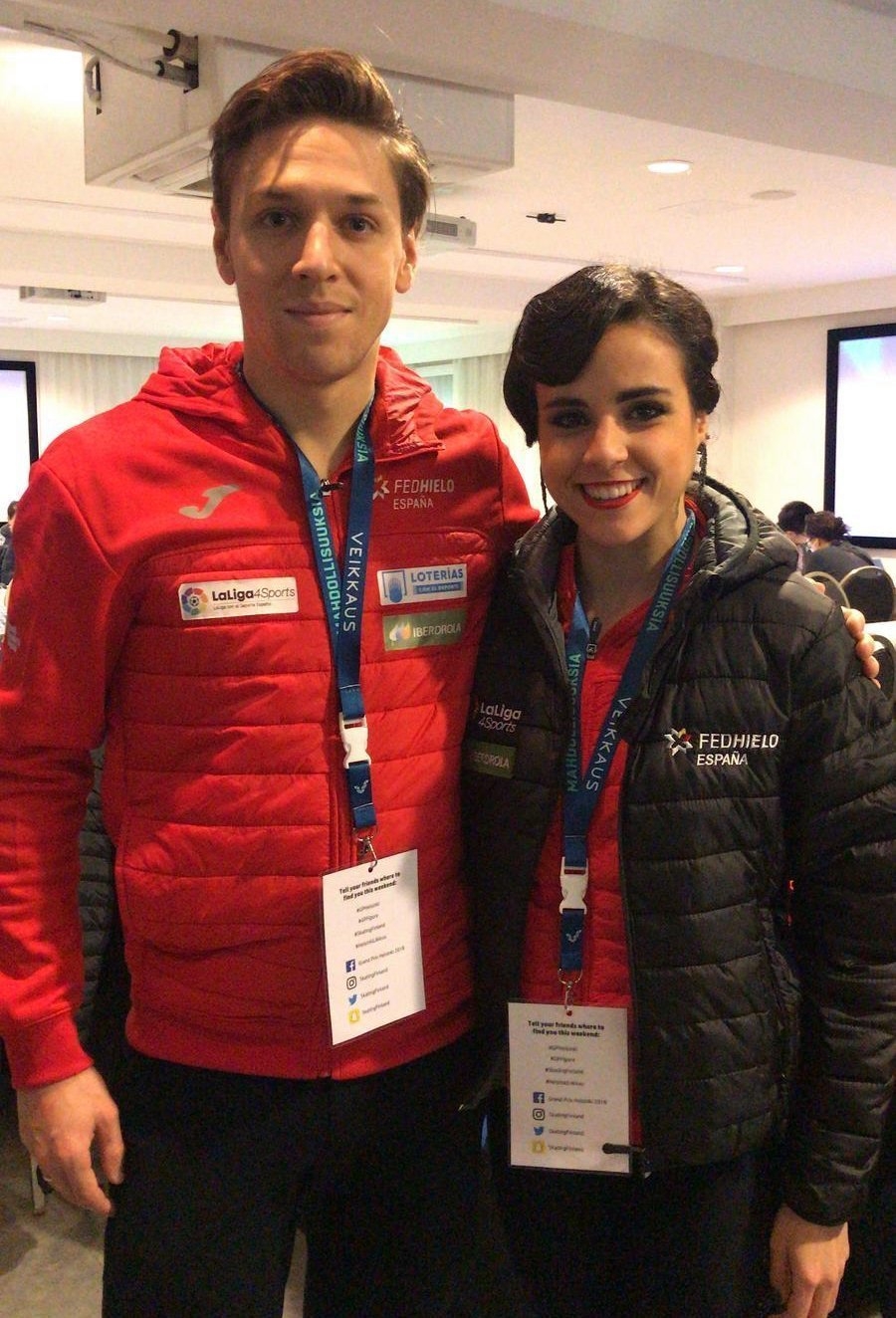 Hurtado & Jalyavin, quintos tras la danza rítmica del Grand Prix Helsinki - HIELO ESPAÑOL