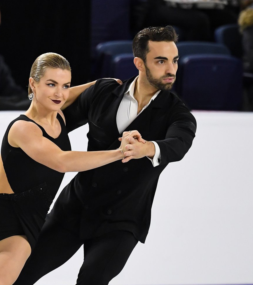 Smart & Díaz finalizan quintos en la danza rítmica del Internacional de Francia - HIELO ESPAÑOL