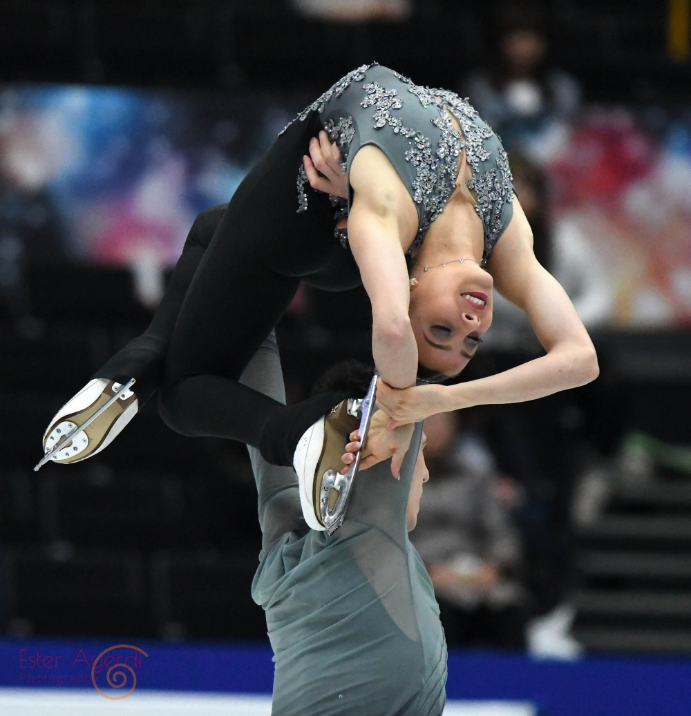 Barquero & Maestu culminan una brillante temporada con la 15ª plaza mundial - HIELO ESPAÑOL