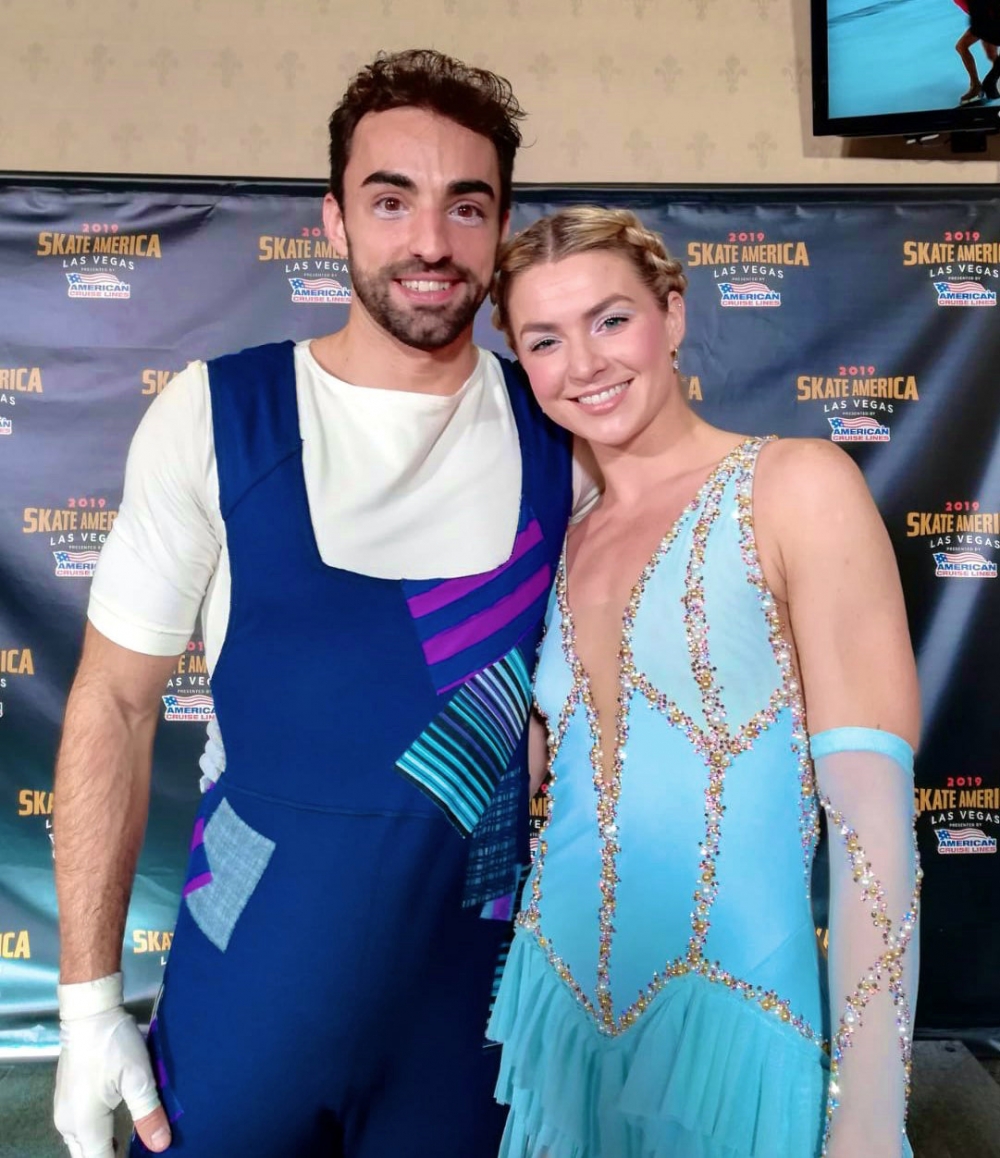 Olivia Smart & Adrián Díaz logran su mejor resultado en un Grand Prix - HIELO ESPAÑOL