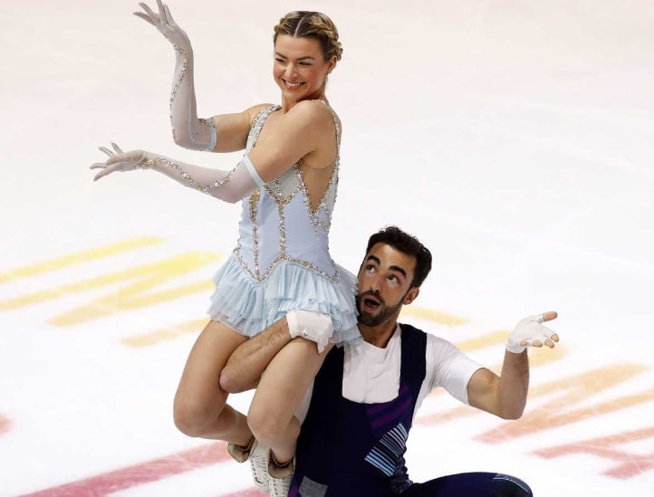 Smart & Díaz firman su mejor temporada en el Grand Prix - HIELO ESPAÑOL