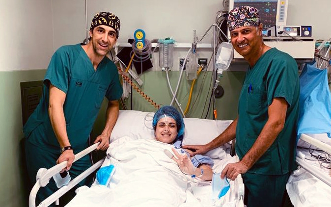 Sara Hurtado, operada con éxito de la rotura del labrum del hombro derecho - HIELO ESPAÑOL