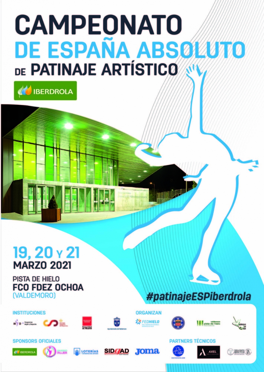 Información para seguir el campeonato de España absoluto de patinaje 2020-2021 - HIELO ESPAÑOL