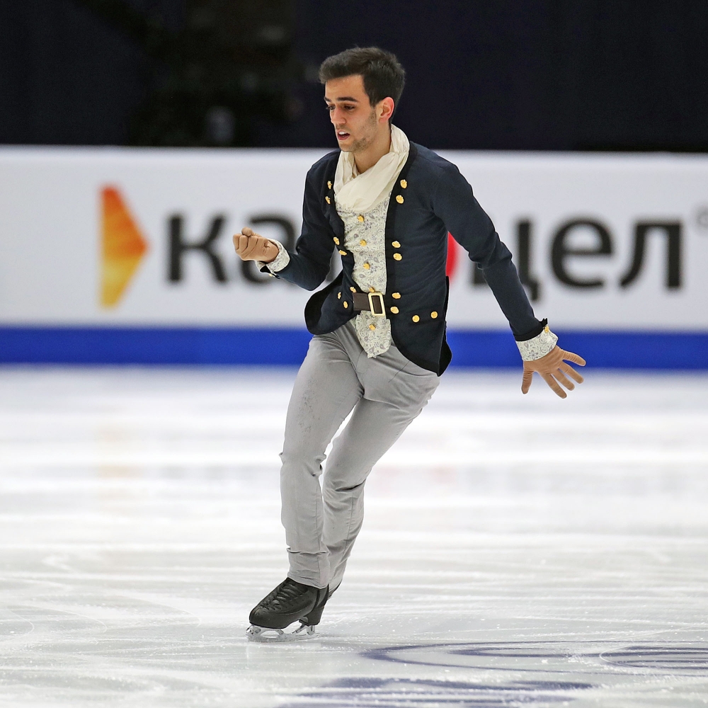 Tomás Guarino finaliza 22º en su primera incursión en el campeonato de Europa - HIELO ESPAÑOL