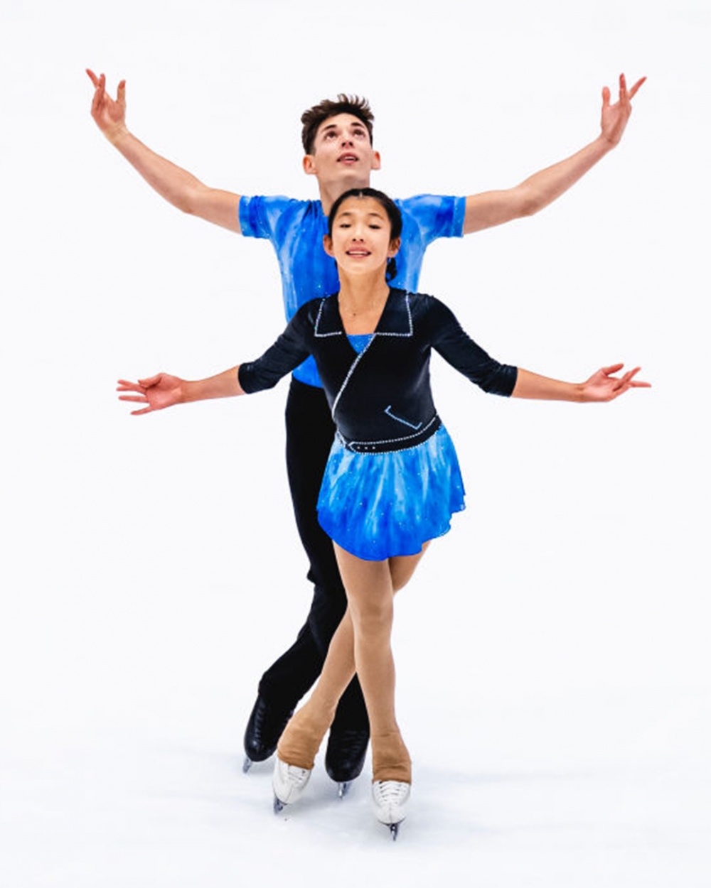 Carolina Campillo & Miguel Martos, novenos en el Junior Grand Prix Baltic Cup - HIELO ESPAÑOL