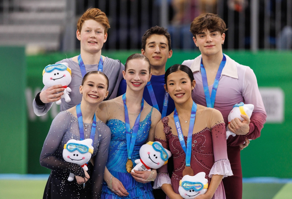 Carolina Campillo & Pau Vilella, bronce en los Juegos Olímpicos de la Juventud - HIELO ESPAÑOL