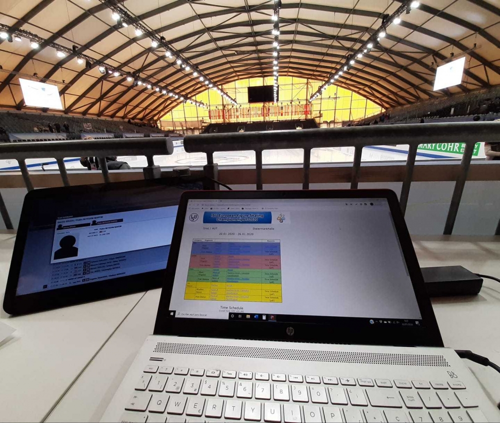 Cobertura in situ de competiciones - HIELO ESPAÑOL